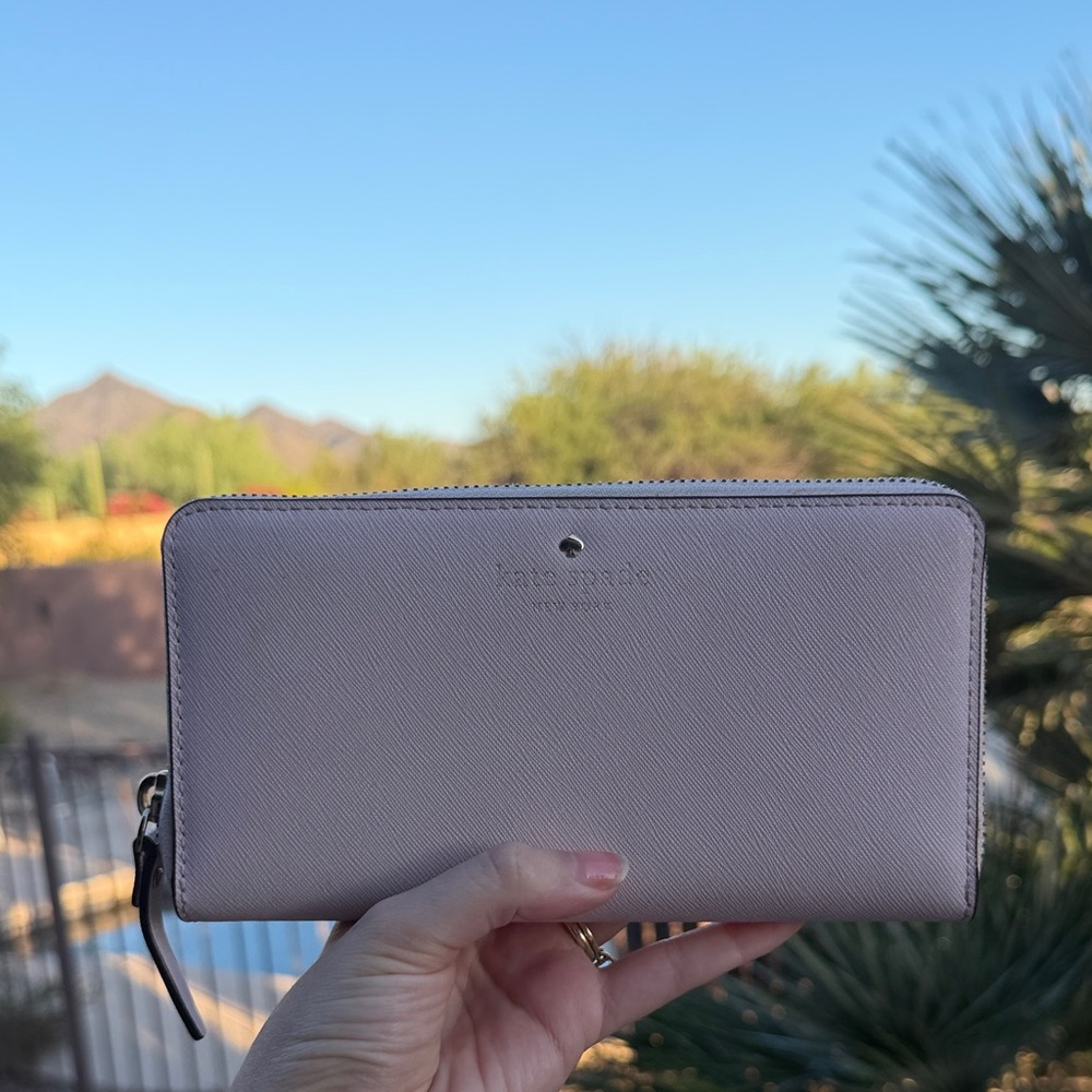 Kate Spade Blush Zip-Around Wallet